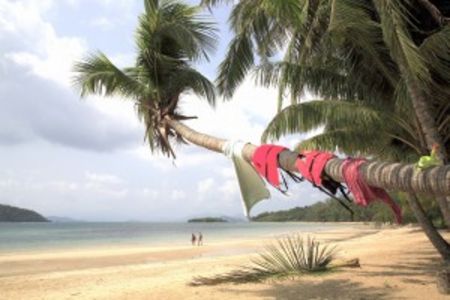 Sandstraende in Thailand