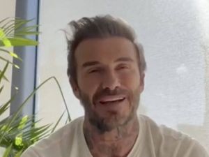 David Beckham kündigt seine Aktion per Instagram-Ansprache an David Beckham kündigt seine Aktion per Instagram-Ansprache an