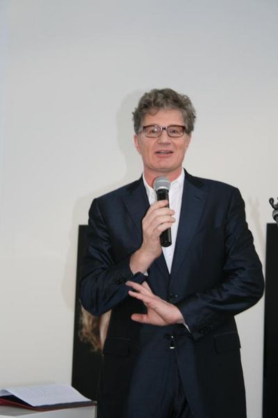 Roger Willemsen eroeffnet das Literaturfest lesen hoeren.