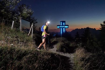 Abenteuer im Dunkeln: Beim Endurance-Trail laufen die Teilnehmer von Sonnenuntergang bis Sonnenaufgang
