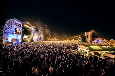 Europas groeßtes Open-Air-Festival das Donauinselfest in Wien