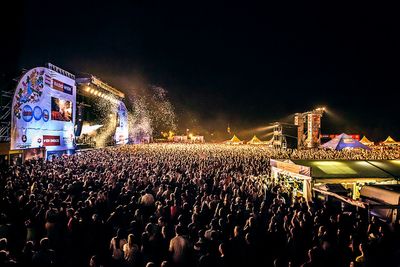 Europas groeßtes Open-Air-Festival das Donauinselfest in Wien