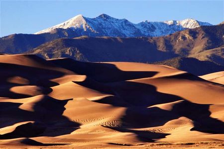 Duenen im Great Sand Dunes Nationalpark