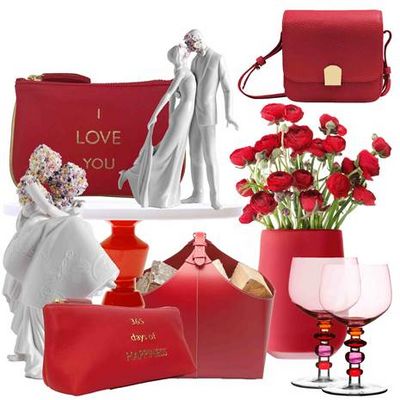 Valentinstag - trendiges in pink und rot