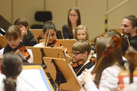 Das Orchester des Gymnasiums Philippinum in Weilburg