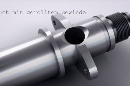 Zu den Drehteilen gehoeren unter anderem Schrauben, Spindeln, Achsen, Wellen und Radnaben