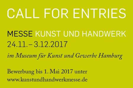 Kunstpreis der Messe Kunst und Handwerk Hamburg 2017 ausgeschrieben