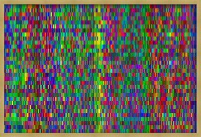 Goldberg Variationen 30+2 von Benjamin Samuel: Ein Algorithmus verwandelte Toene in Farben