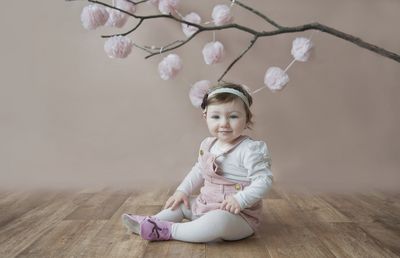 Stil Inch Blue Babyschuhe Flower Girls