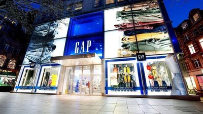 Bald Vergangenheit die Gap-Läden in London