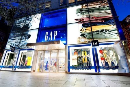 Bald Vergangenheit die Gap-Läden in London
