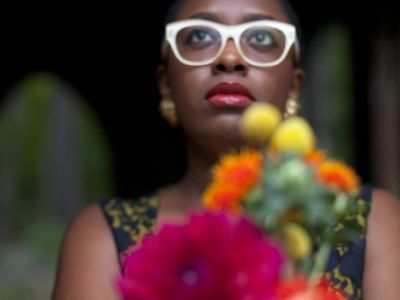 Cecile McLorin Salvant gibt Konzert im Jazzclub Unterfahrt Muenchen