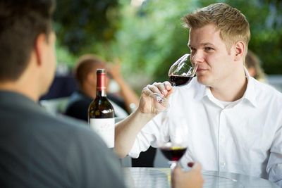 Essen und Trinken Verkostung Suedafrikanische Weine