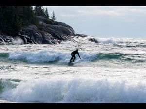 Surf-Mekka, der Lake Superior Surf-Mekka, der Lake Superior