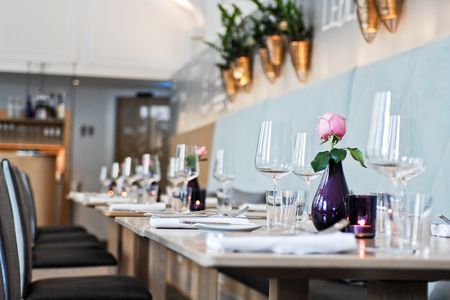 Essen und Trinken Tian Vienna Restaurant von innen
