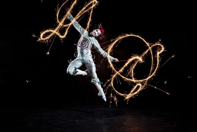 Quidam ist farbenfroh
