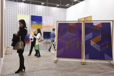 Mika Tajima auf der Art Basel