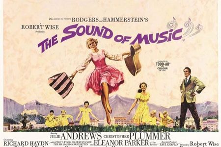 Das Filmplakat von The Sound of Music aus dem Jahr 1965