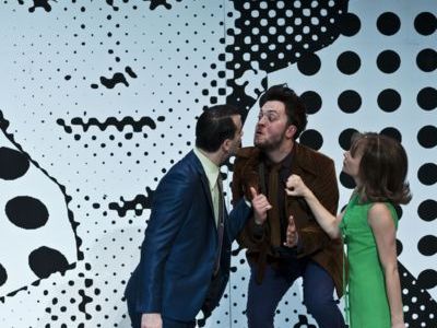 ein mann zwei chefs premiere am  theater muenster