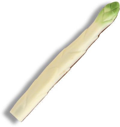 Dessert-Spargel aus Nougat Dessert-Spargel aus Nougat