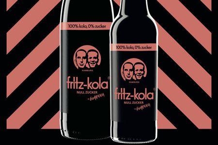 Voll Kola Null Zucker, lautet der Fritz-Kola-Werbespruch