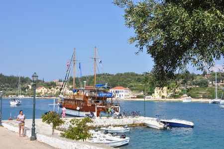 Die Panagiota im Hafen