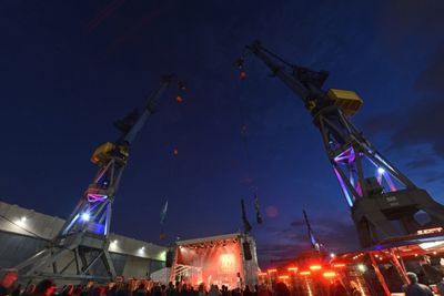 Atmosphaere auf dem Elbjazz Festival