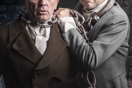 Die Muenchner Tatort-Kommissare Miroslav Nemec und Udo Wachtveitl rezitieren Eine Weihnachtsgeschichte von Charles Dickens