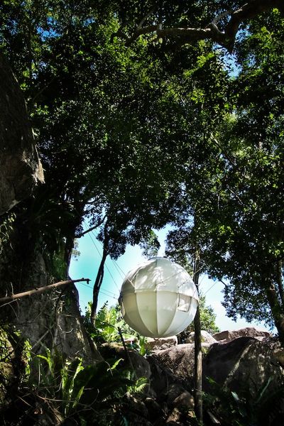 Cocoon Baumhaus stehend