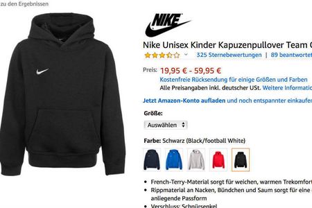 Nike reicht es, der US-Sportartikelhersteller hat seine Partnerschaft mit Amazon gekuendigt