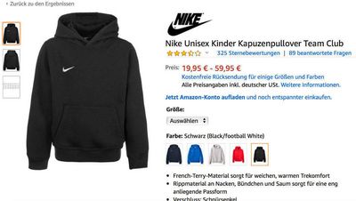 Nike reicht es, der US-Sportartikelhersteller hat seine Partnerschaft mit Amazon gekuendigt