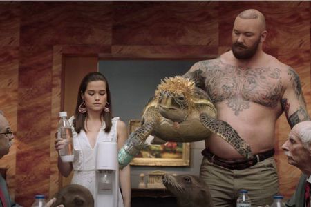 Kaempft gegen Plastik: Rod, die Schildkroete mit Reibeisen-Stimme