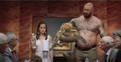 Kaempft gegen Plastik: Rod, die Schildkroete mit Reibeisen-Stimme