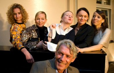Gruppenbild mit Dorothea Schüle,Kristin Dembny,Sala Lieber, Michaela Boland und Gottfried Böhmer