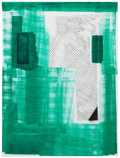 Werk von Michael Krebber MK/M 2014/15