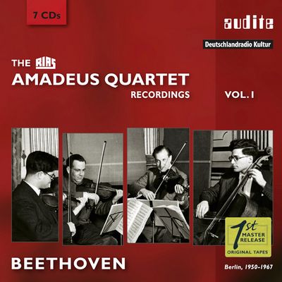 Neues Kammerkusiksalbum Amadeus Quartet plays Beethoven