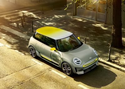 Die BMW-Tochter zeigt die Studie Mini Electric Concept auf der IAA der eine Reichweite von 300 Kilometern haben soll
