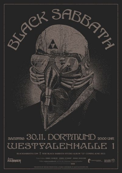 Black Sabbath geben Konzert in Deutschland