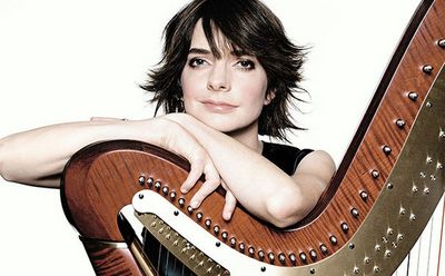 Catrin Finch praesentiert auf ihrem neuen Album Lullabies Wiegenlieder