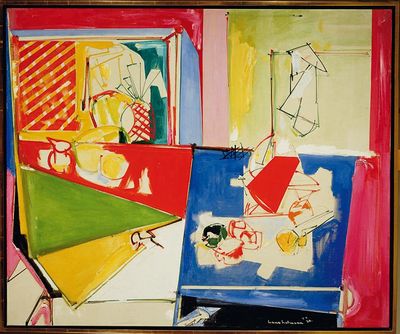 Hans Hofmann gilt mmer noch als „Künstler Künstler” und Geheimtipp für Kenner Hans Hofmann gilt immer noch als „Künstler Künstler” und Geheimtipp für Kenner