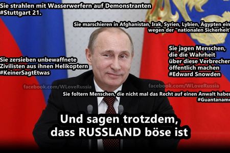 Laut Putin hatte sich in der Ukraine ein militaerischer, verfassungswidriger Staatsstreich ereignet.