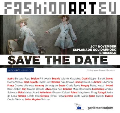 Fashion Art im EU-Parliament