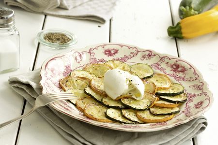 Essen und Trinken Zucchini Carpaccio