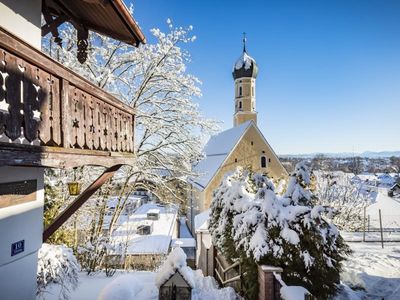 Aussicht über die Flößerstadt Wolfratshausen