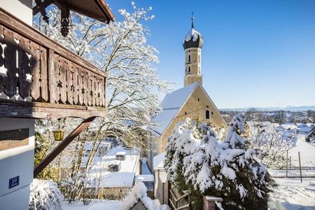 Aussicht über die Flößerstadt Wolfratshausen