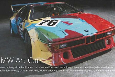 Publikation zu den BMW Art Cars