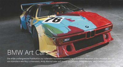 Publikation zu den BMW Art Cars