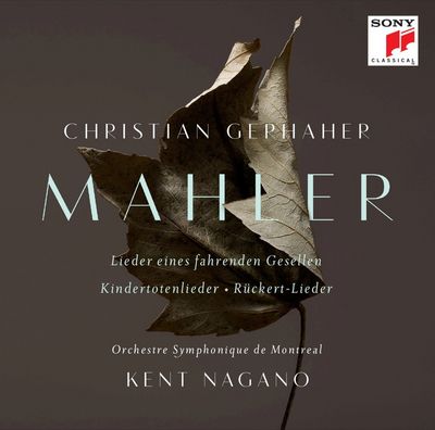Christian Gerhaher veroeffentlicht sein neues Album Mahler mit Orchesterliedern