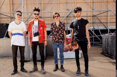 Sodafabric gibt Konzert beim Muessen alle mit-Festival