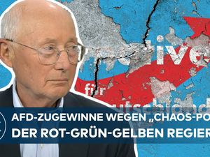Die AfD hat ihr Umfrageergebnis im aktuellen „Deutschlandtrend“ weiter ausgebaut und mit 19 Prozent den höchsten jemals in dieser ARD-Umfrage ermittelten Wert erzielt Die AfD hat ihr Umfrageergebnis im aktuellen „Deutschlandtrend“ weiter ausgebaut und mit 19 Prozent den höchsten jemals in dieser ARD-Umfrage ermittelten Wert erzielt